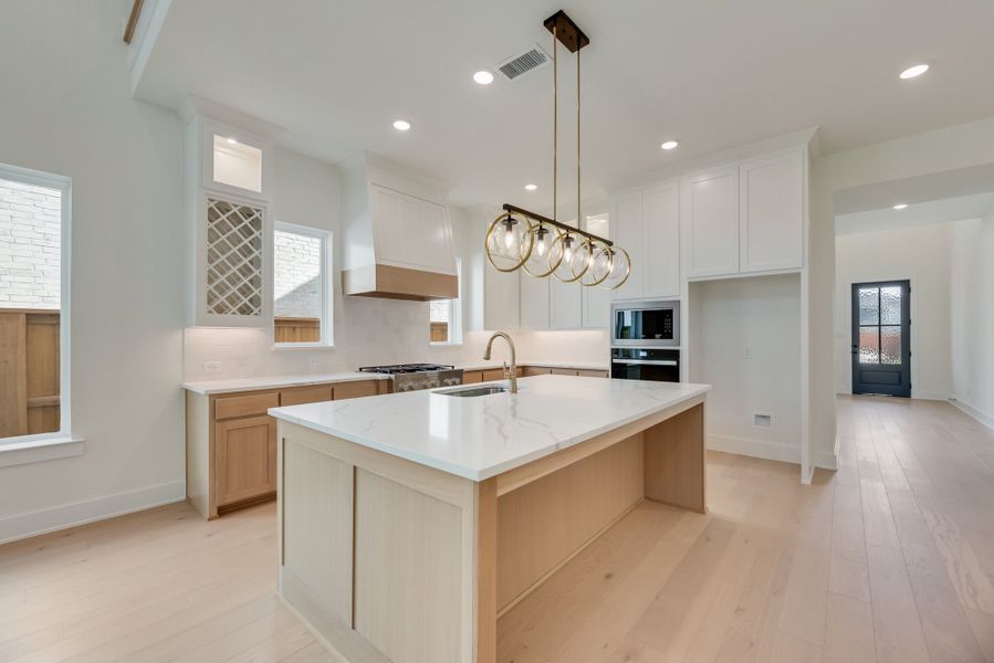 Furnished interior view inside a new home in Fields - 50' Lots, Frisco (Image 6).