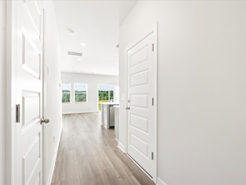 Spacious, unfurnished interior of a new home in Valentine Townes, Greer (Image 10).