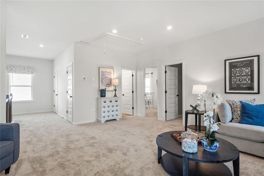 Furnished interior view inside a new home in Sycamore Crest, Calhoun (Image 15).