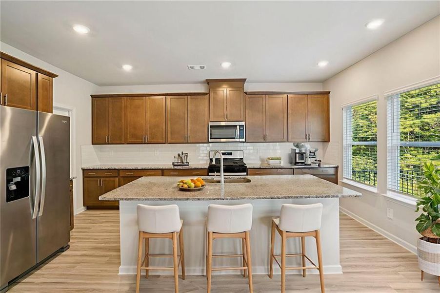 Furnished interior view inside a new home in Ivey Township, Dallas (Image 5). Furnished interior view inside a new home in Ivey Township, Dallas (Image 5).