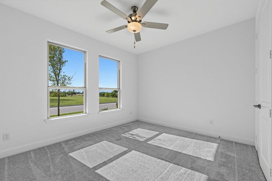 Spacious, unfurnished interior of a new home in South Oak, Lakewood Village (Image 24).