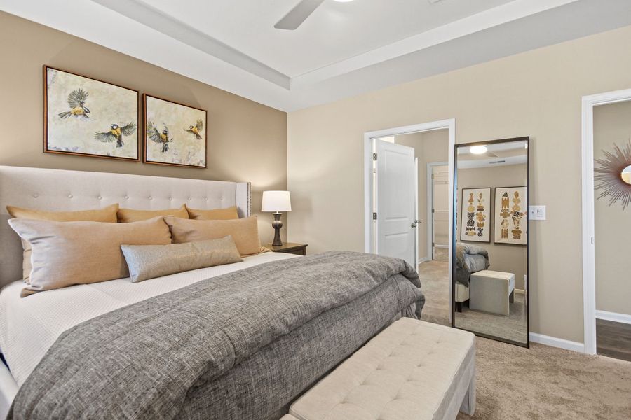 Furnished interior view inside a new home in Zanes Creek, Inman (Image 10).