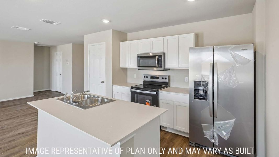 Furnished interior view inside a new home in Eastern Wells, Jarrell (Image 4).