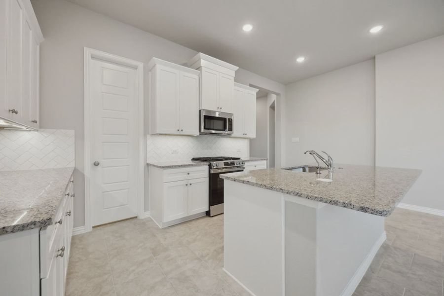 Furnished interior view inside a new home in Summer Crest, Fort Worth (Image 8).