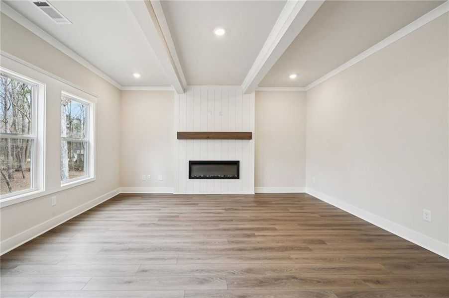 Spacious, unfurnished interior of a new home in Rosewood Lake Estates, Hoschton (Image 46).