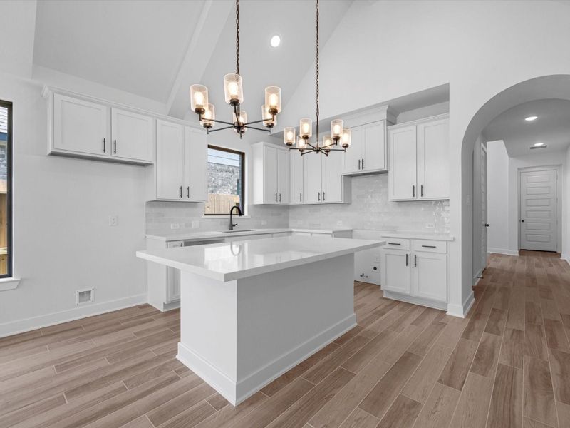 Furnished interior view inside a new home in Candela – 40', Richmond (Image 7). Furnished interior view inside a new home in Candela – 40', Richmond (Image 7).