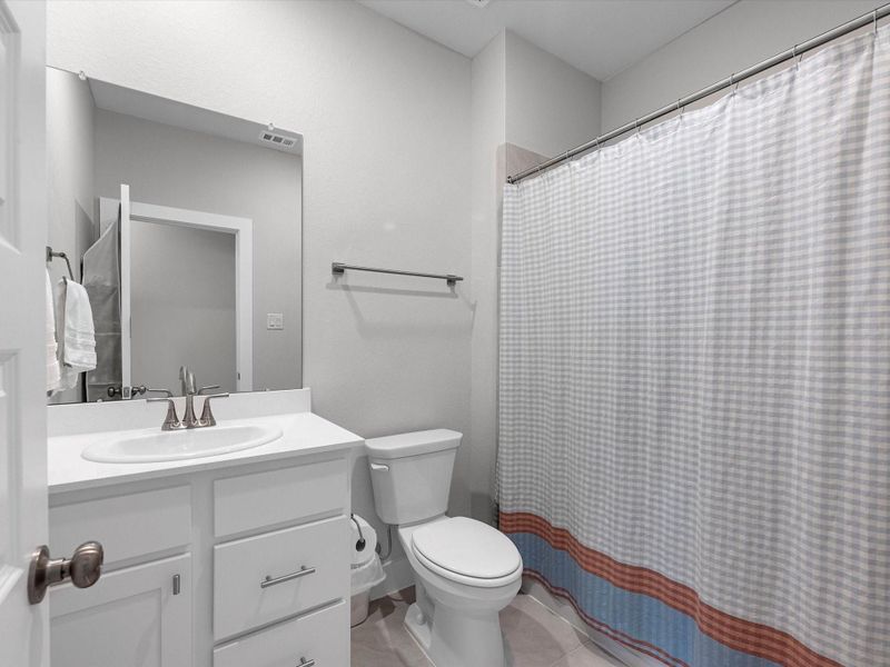 Bathroom #3, upstairs Bathroom #3, upstairs