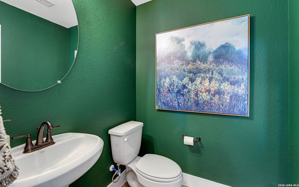 Furnished interior view inside a new home in Morgan Meadows, San Antonio (Image 17). Furnished interior view inside a new home in Morgan Meadows, San Antonio (Image 17).