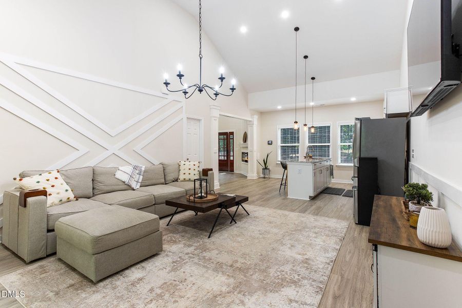 Dining-Living Room-Kitchen