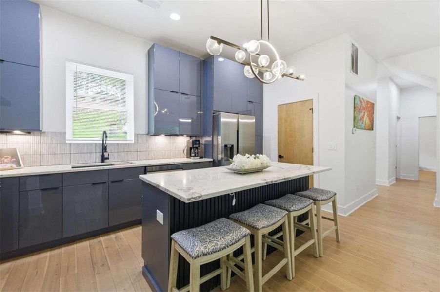 Furnished interior view inside a new home in , Atlanta (Image 17).