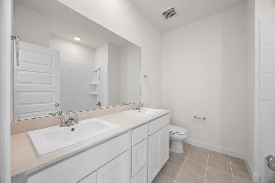 Furnished interior view inside a new home in Prairie Winds, Hutto (Image 16).