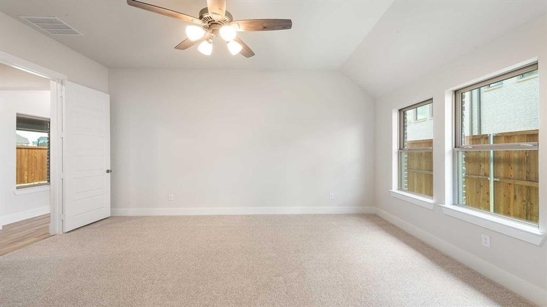 Spacious, unfurnished interior of a new home in The Heights At Uptown Celina 45', Celina (Image 14). Spacious, unfurnished interior of a new home in The Heights At Uptown Celina 45', Celina (Image 14).