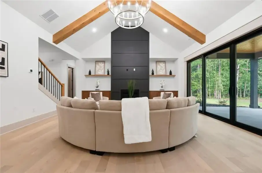 Furnished interior view inside a new home in , Hull (Image 5).