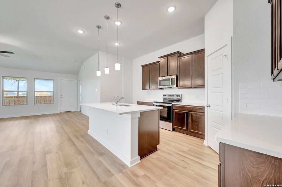 Furnished interior view inside a new home in Legacy Hills, San Antonio (Image 4).