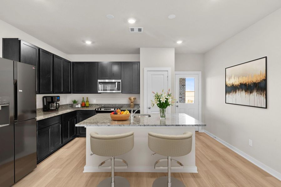 Furnished interior view inside a new home in Creekhaven, Rosharon (Image 5).