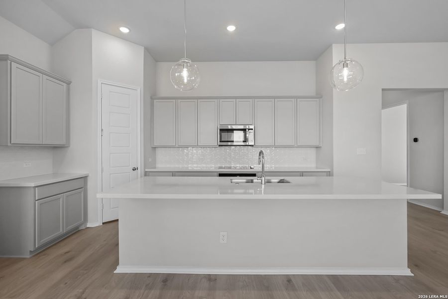 Furnished interior view inside a new home in Megan's Landing, Castroville (Image 7). Furnished interior view inside a new home in Megan's Landing, Castroville (Image 7).