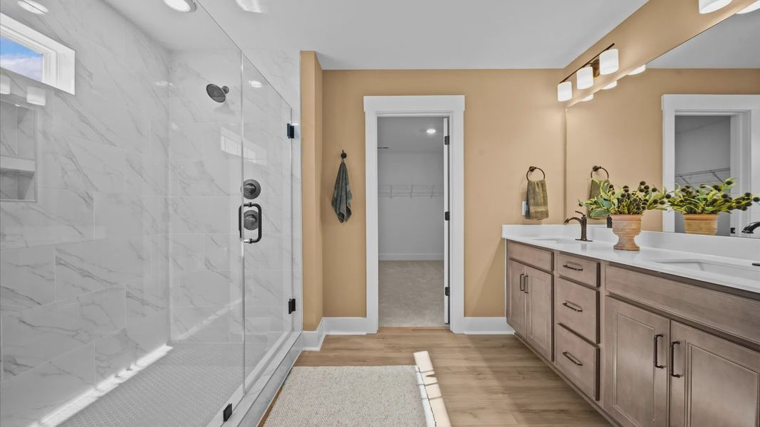 Furnished interior view inside a new home in Woodglen, Piedmont (Image 18).