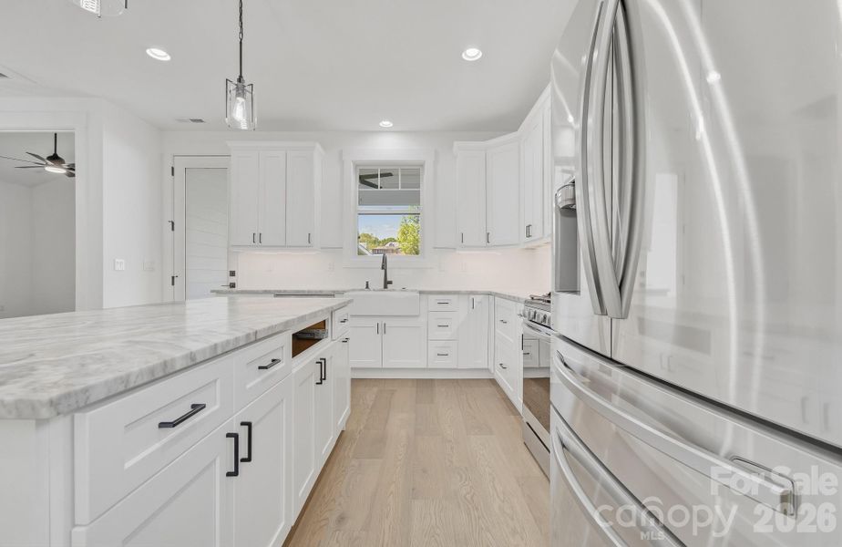 Furnished interior view inside a new home in , Hendersonville (Image 14).
