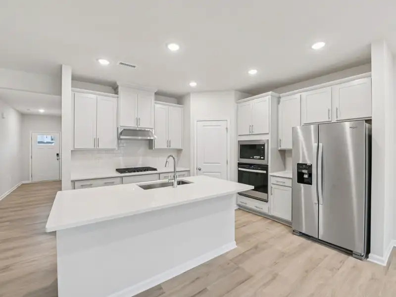 Furnished interior view inside a new home in Oak Manor - Signature Series, Garner (Image 3).