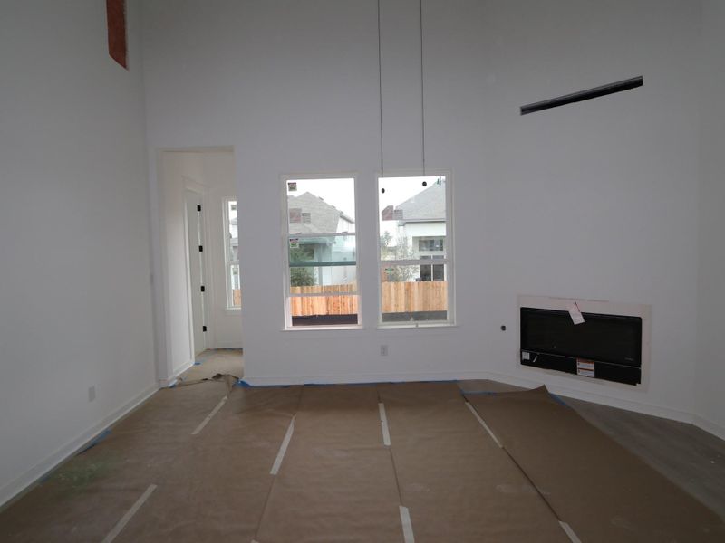 In-progress construction of a new home in Heritage, Dripping Springs, TX (Image 18).