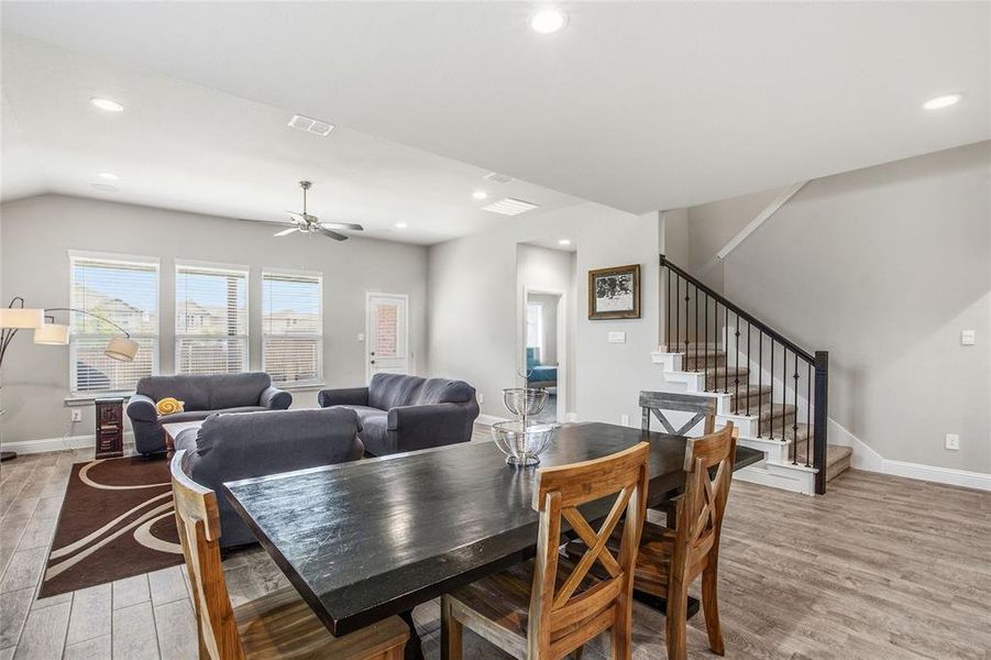 Furnished interior view inside a new home in , Denton (Image 9).