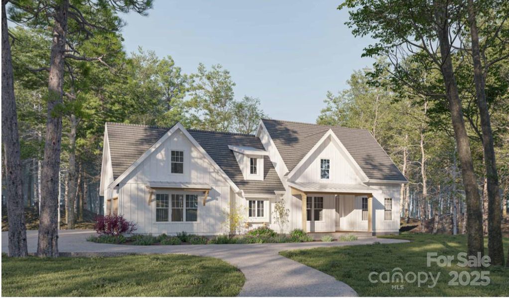 Front exterior of a new home in , Mooresville, NC, highlighting curb appeal (Image 1). Front exterior of a new home in , Mooresville, NC, highlighting curb appeal (Image 1).