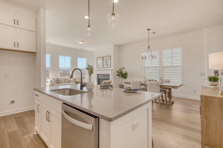 Furnished interior view inside a new home in , Summerville (Image 10).