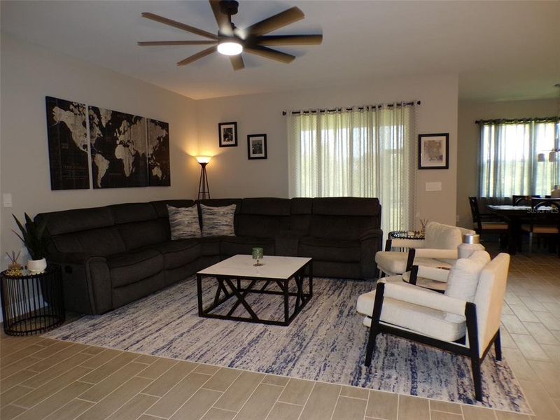 Furnished interior view inside a new home in , North Port (Image 36).