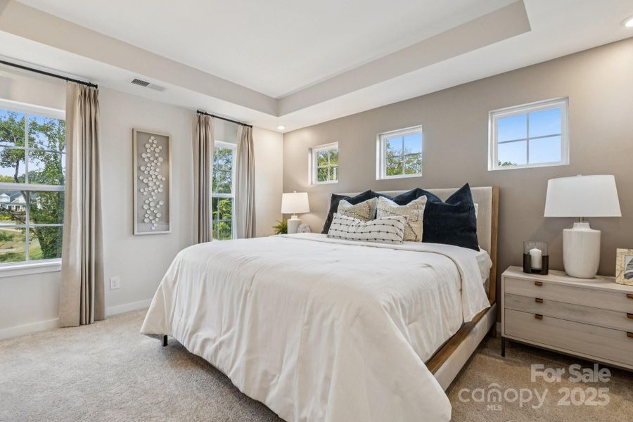Furnished interior view inside a new home in , Huntersville (Image 8).