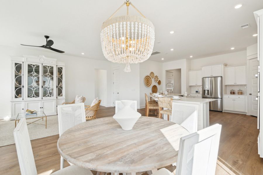 Furnished interior view inside a new home in Carnes Crossroads, Summerville (Image 10).