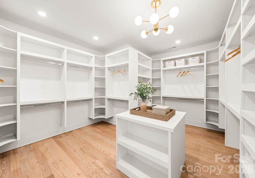 Furnished interior view inside a new home in , Charlotte (Image 37).