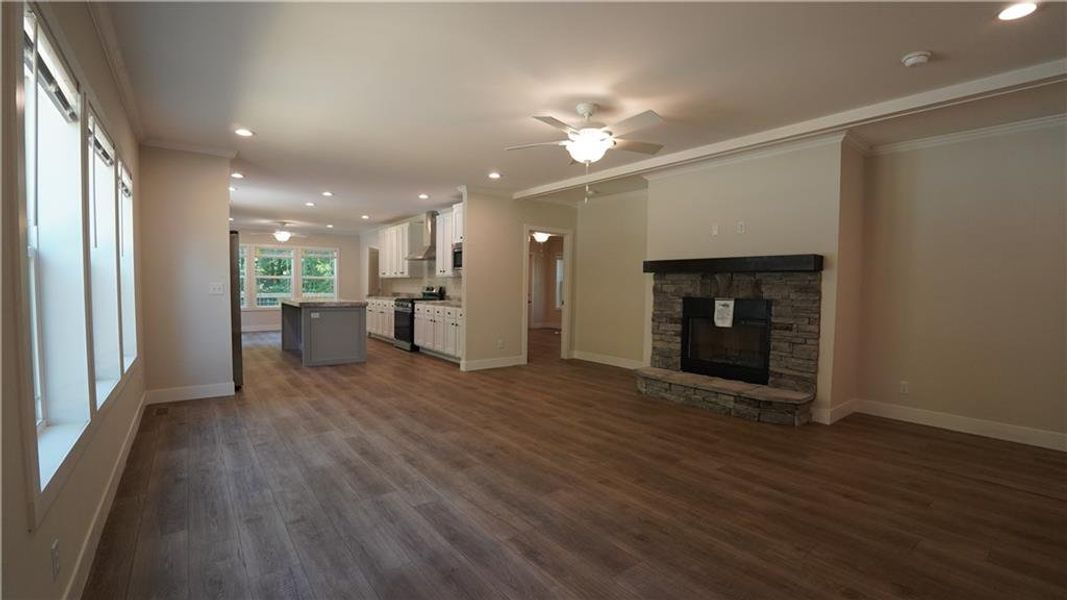 Spacious, unfurnished interior of a new home in , Ball Ground (Image 20).
