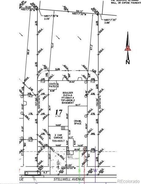 745 Stillwell Avenue preliminary plot plan. 745 Stillwell Avenue preliminary plot plan.