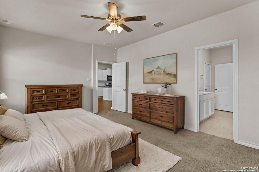 Furnished interior view inside a new home in , San Antonio (Image 8). Furnished interior view inside a new home in , San Antonio (Image 8).