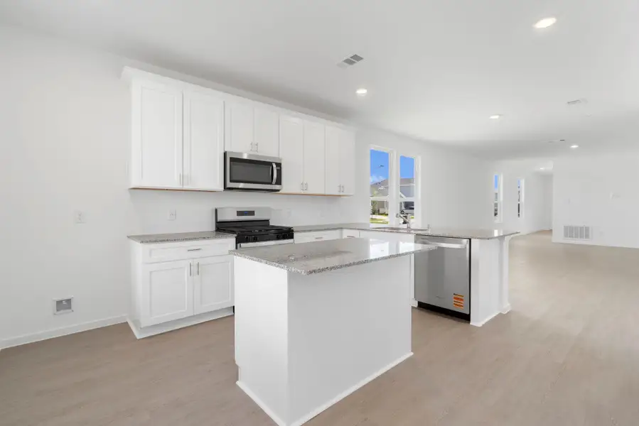 Furnished interior view inside a new home in Peppervine, Porter (Image 6).