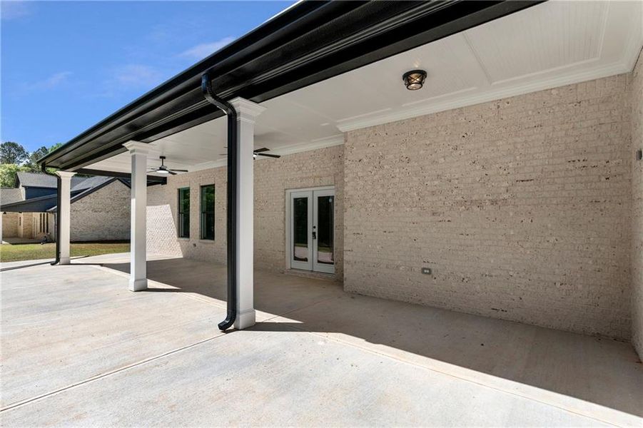 Exterior details and patio area of a home in , Covington (Image 26).