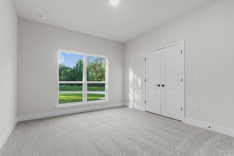 Spacious, unfurnished interior of a new home in Pecan Valley, Cantonment (Image 11).