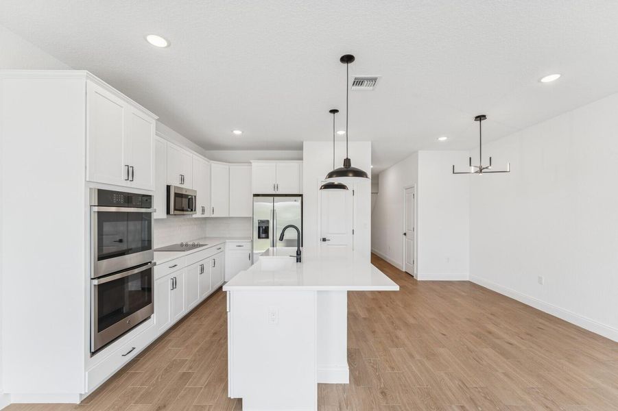 Furnished interior view inside a new home in Salerno Reserve Townhomes, Stuart (Image 30).