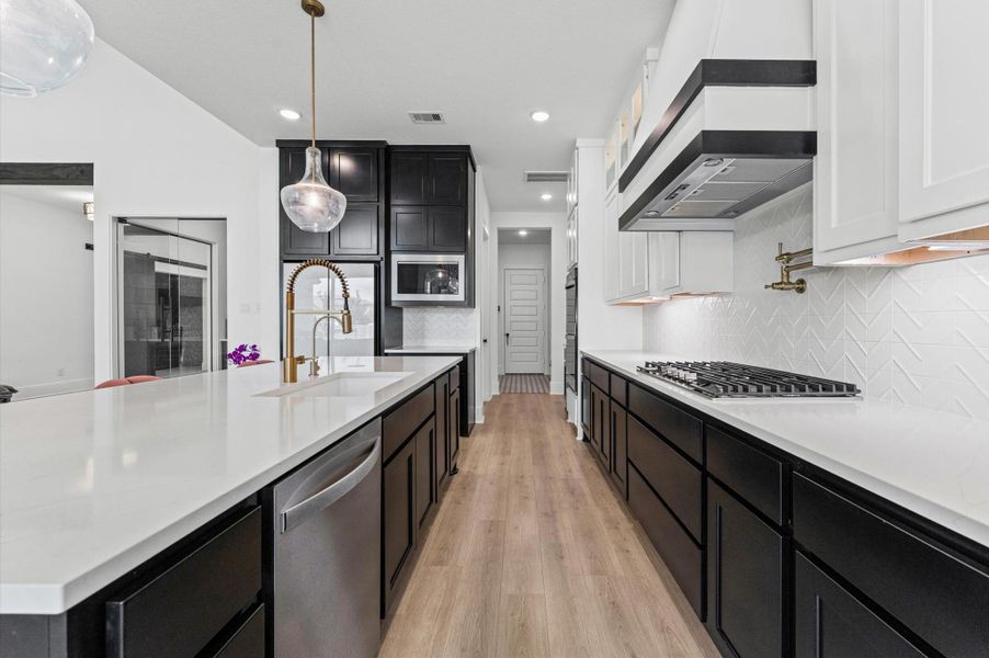 Furnished interior view inside a new home in , Fulshear (Image 17).
