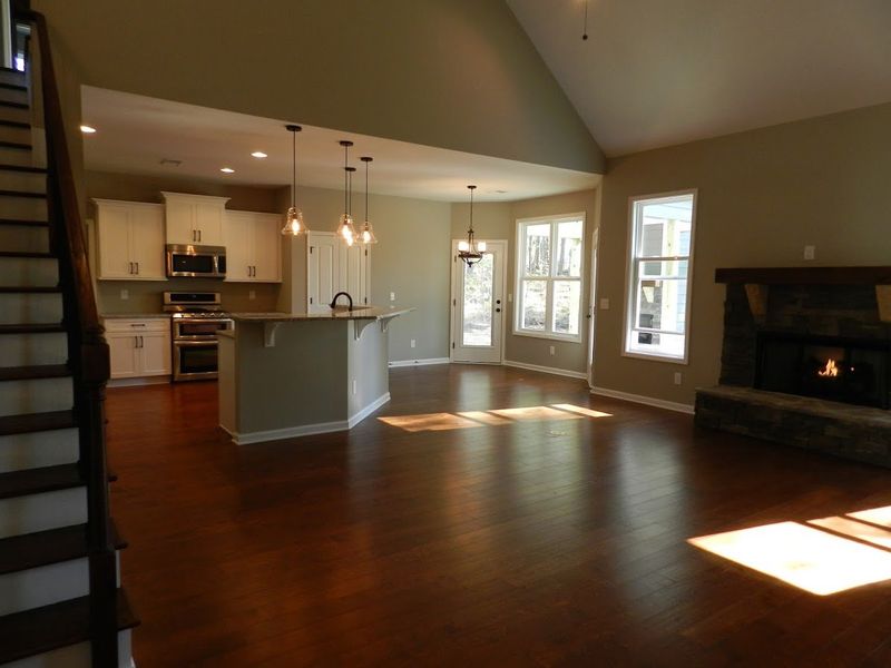 Representative unfurnished interior of a home built from the The Garrison by Bamford and Company in Rowland Springs, Cartersville (Image 25). Representative unfurnished interior of a home built from the The Garrison by Bamford and Company in Rowland Springs, Cartersville (Image 25).