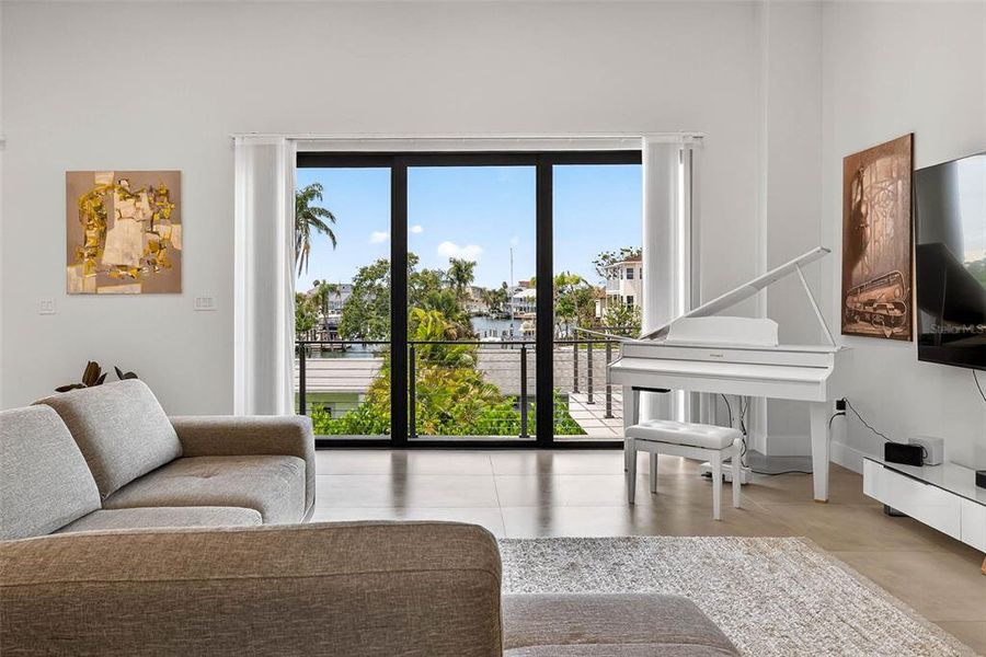Furnished interior view inside a new home in , Redington Shores (Image 19).