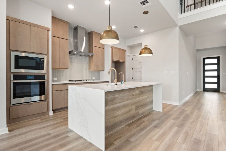 Furnished interior view inside a new home in Lagos Reserve, Manor (Image 11). Furnished interior view inside a new home in Lagos Reserve, Manor (Image 11).