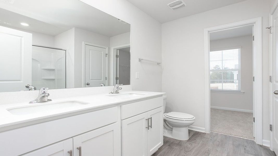 Furnished interior view inside a new home in Jetstream Park, Wilson (Image 8).