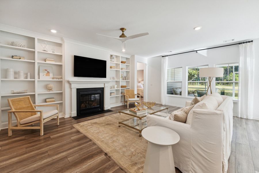 Furnished interior view inside a new home in Carnes Crossroads, Summerville (Image 11).