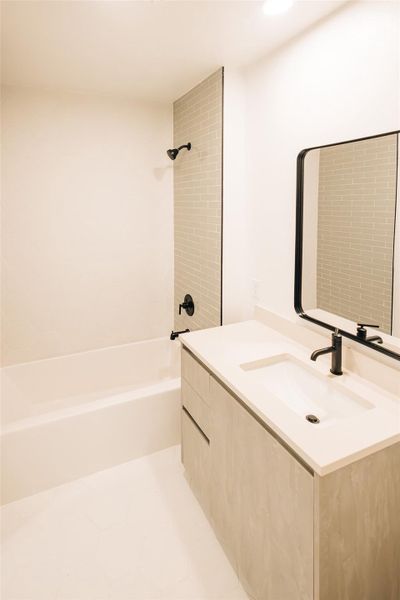 Furnished interior view inside a new home in Congress Lofts Saint Elmo, Austin (Image 2).