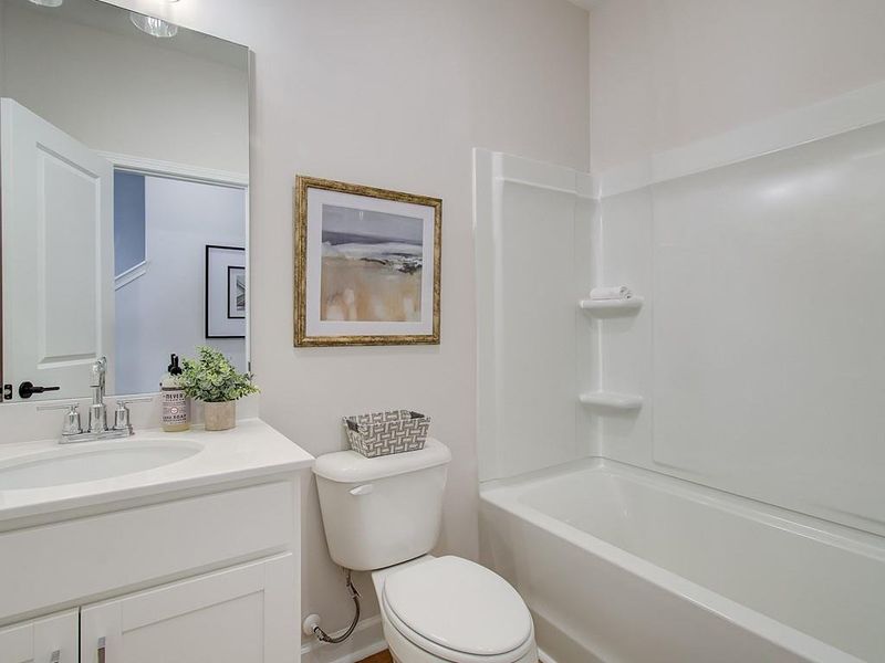 Furnished interior view inside a new home in Townes at South Main, Kennesaw (Image 12).