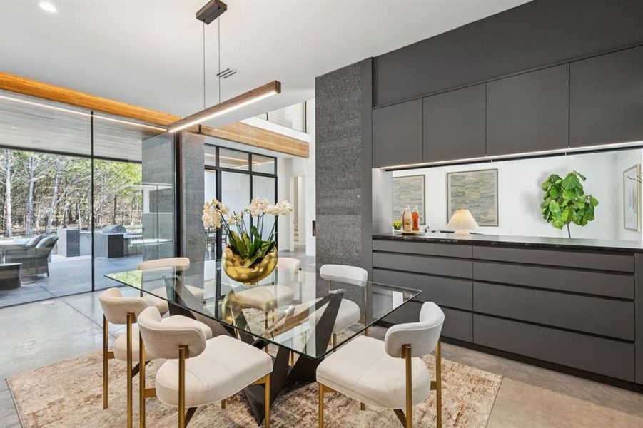 Furnished interior view inside a new home in , McKinney (Image 9).