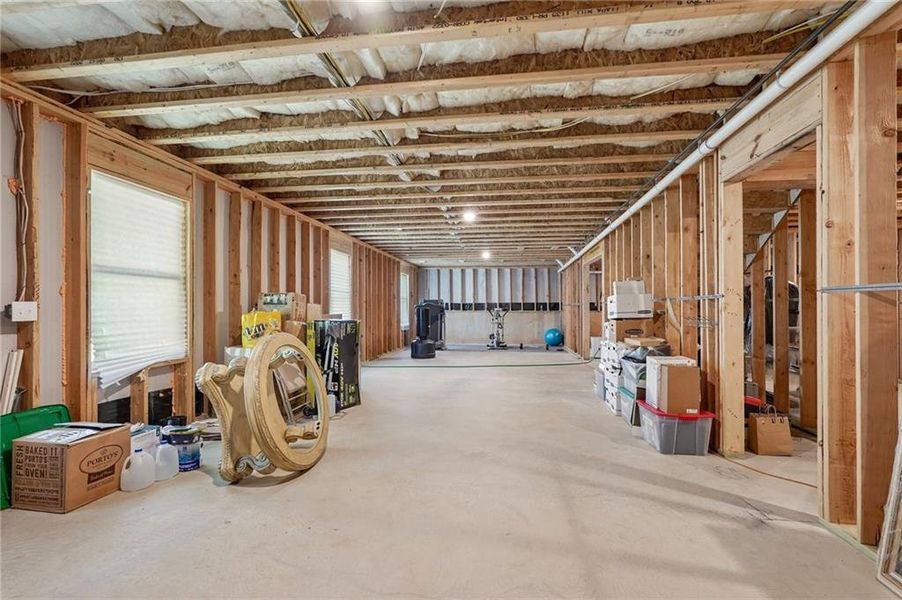 In-progress construction of a new home in Haley Station, Canton, GA (Image 44).
