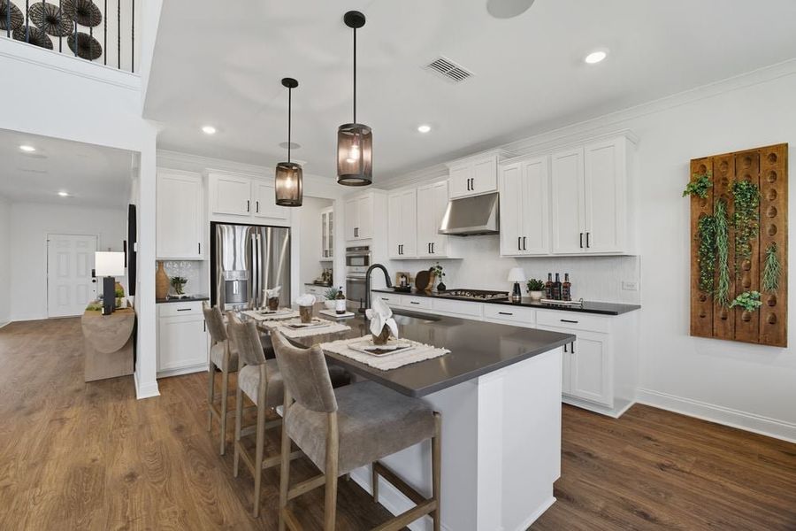 Representative furnished interior of a home built from the Easton by Taylor Morrison in Watson Park, Snellville (Image 16). Representative furnished interior of a home built from the Easton by Taylor Morrison in Watson Park, Snellville (Image 16).