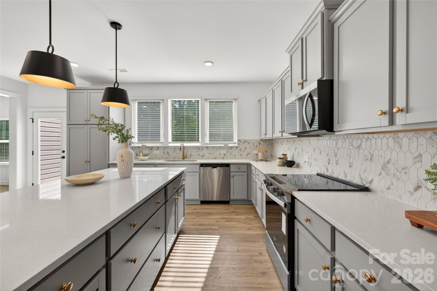 Furnished interior view inside a new home in , Troutman (Image 7).